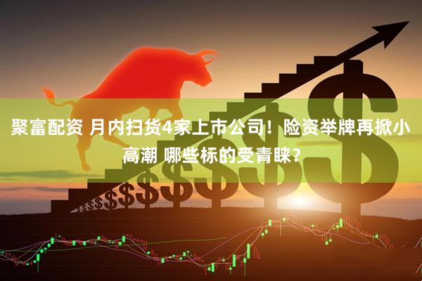 聚富配资 月内扫货4家上市公司！险资举牌再掀小高潮 哪些标的受青睐？